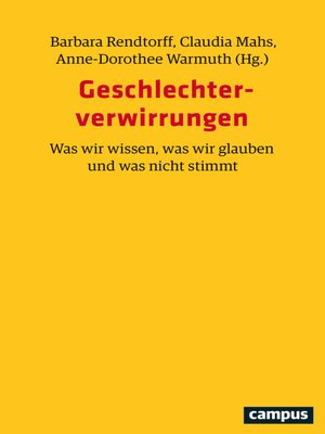 cover image of Geschlechterverwirrungen